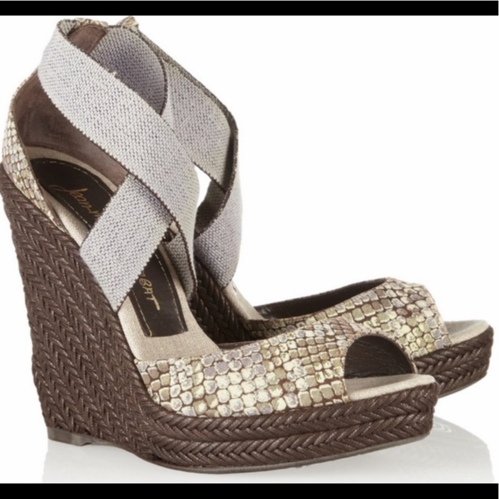 Jean-Michael Cazabat Platform Wedge Sandals